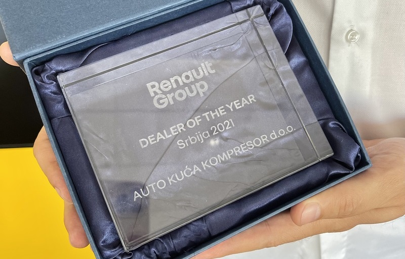 AK Kompresor osvojio prestižno priznanje „Dealer of the Year” za 2021.